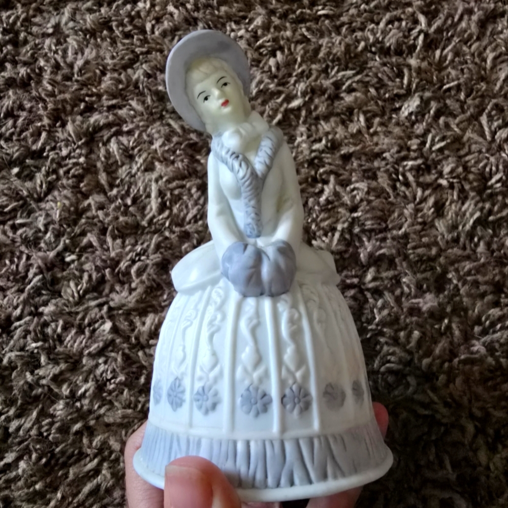 Hand painted Porcelain Bell
